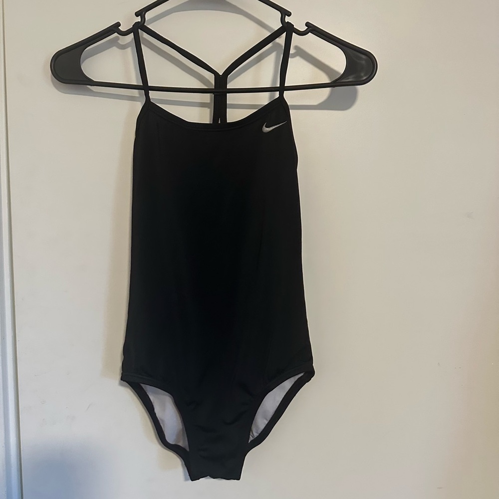 Nike Black Bodysuit One Piece with Strappy Back